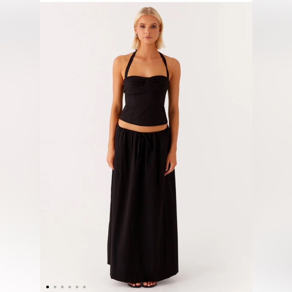 Peppermayo Exclusive - Cheryl Maxi Skirt - Black